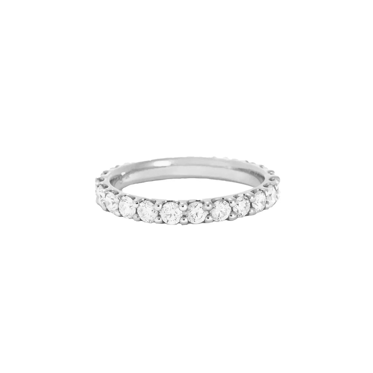 Bruce & Co Clear Detail Tennis Band Ring