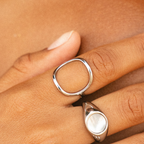 Bruce & Co Bahia – Open Oval Outline Ring