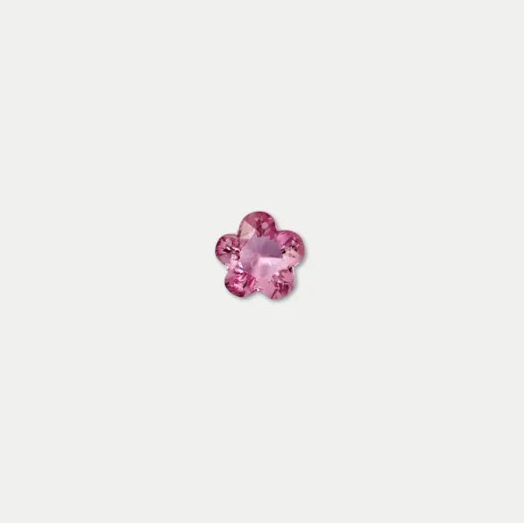 Bruce & Co Pink Five-Petal Flower Charm