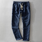 Genoa Linen Trousers - Tailored Menswear 5