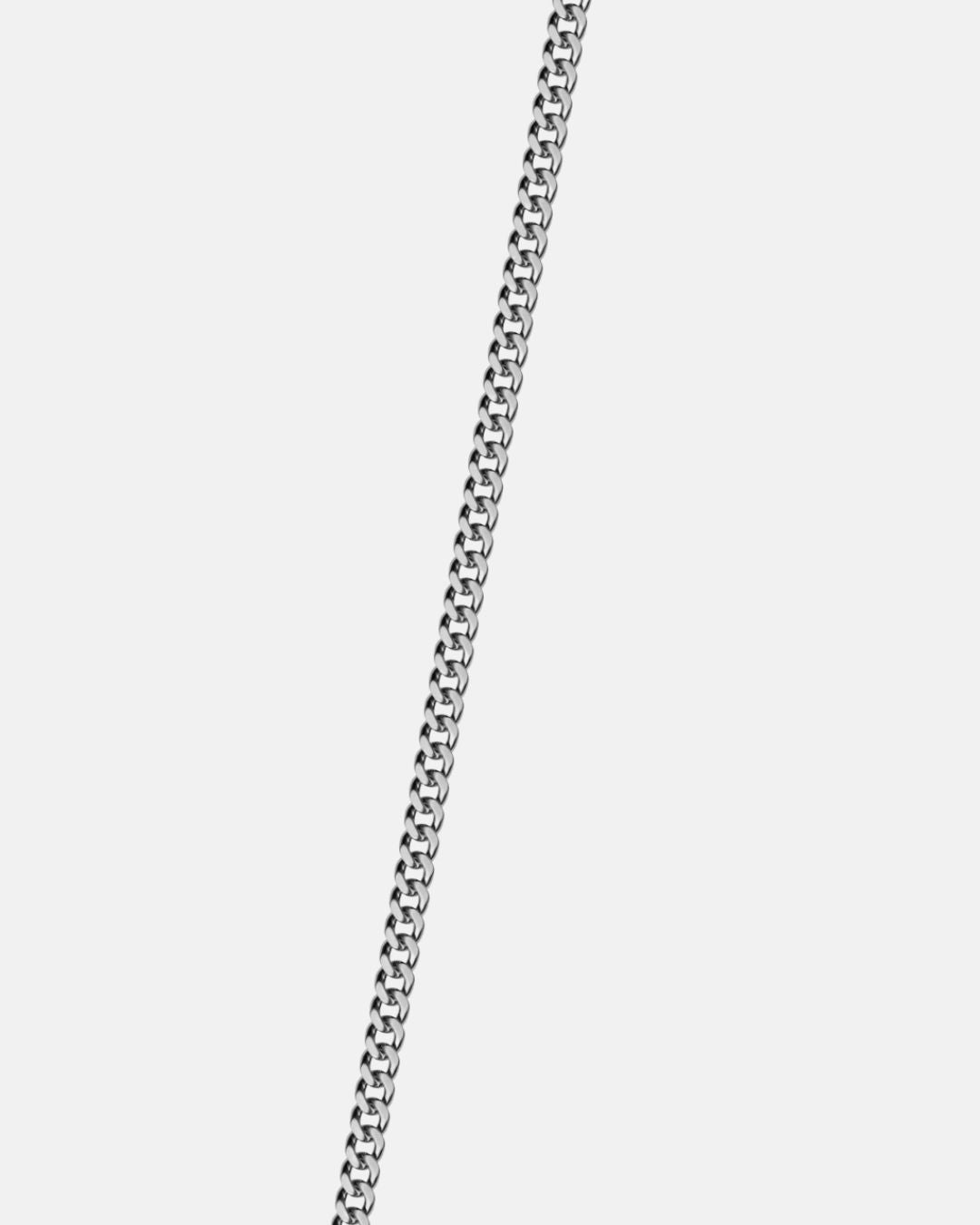 Bruce & Co Men’s 2 Carat Lab-Grown Sapphire Pendant Necklace, 925 Silver