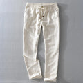 Genoa Linen Trousers - Tailored Menswear 2