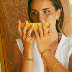 Bruce & Co Caicos – Gold-Tone Beaded Bracelet