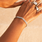 Bruce & Co Sifnos – Woven Chain Bracelet, 6 mm