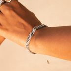 Bruce & Co Sifnos – Woven Chain Bracelet, 6 mm