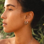Bruce & Co Classic Plain Hoop Earrings, 14–21 mm