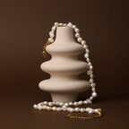 Bruce & Co Sunseeker – Irregular Freshwater Pearl Choker, 36–41 cm