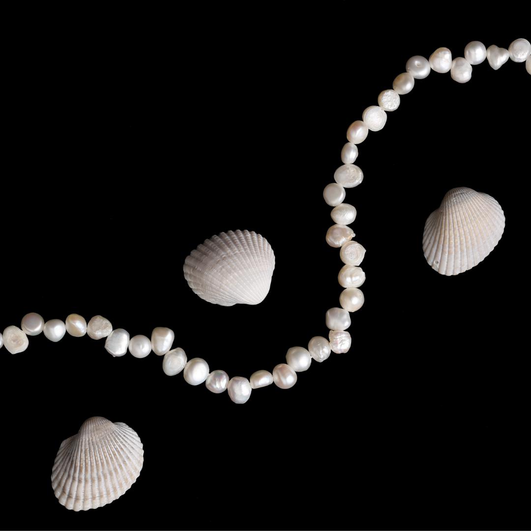 Bruce & Co Sunseeker – Irregular Freshwater Pearl Choker, 36–41 cm