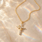 Bruce & Co Crown Cross Necklace