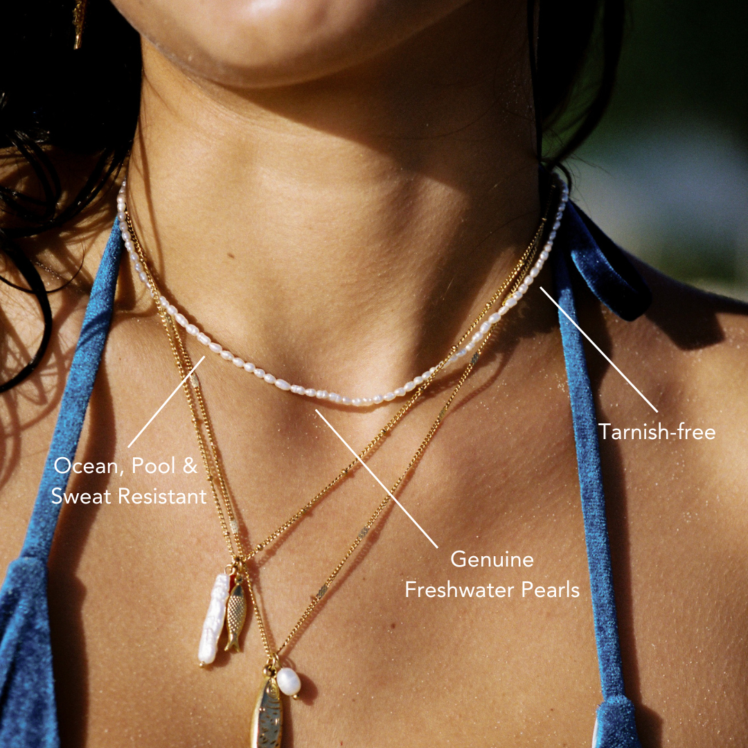 Bruce & Co Tiny Freshwater Pearl Choker, 2.5–2.8 mm