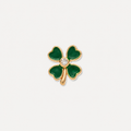 Bruce & Co Green Four-Leaf Clover Charm