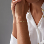 Bruce & Co Maui – Adjustable Paperclip Link Bracelet