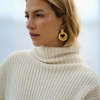 Bruce & Co Hampton – Double Ring Statement Earrings