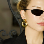 Bruce & Co Hampton – Double Ring Statement Earrings