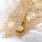 Bruce & Co Ocean – Iridescent Teardrop Pendant Necklace