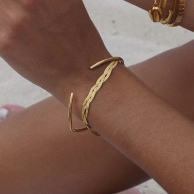 Braided Chain Bracelet — Palm