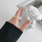 Bruce & Co Cora – Adjustable Sculpted Open Ring