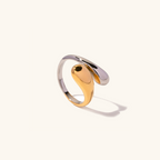 Bruce & Co Cora – Adjustable Sculpted Open Ring