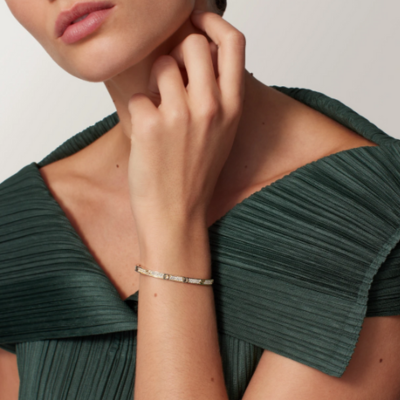 Bruce & Co Malaga – Pave Screw Detail Bangle