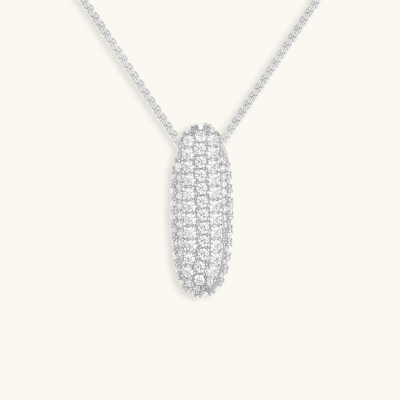 Bruce & Co Bubble Initial Crystal Necklace, A–Z, 18 in