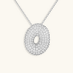 Bruce & Co Bubble Initial Crystal Necklace, A–Z, 18 in