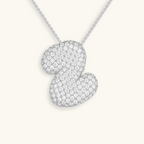 Bruce & Co Bubble Initial Crystal Necklace, A–Z, 18 in