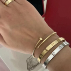 Bruce & Co Love – Screw Detail Cuff Bracelet