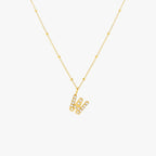 Bruce & Co Mother-of-Pearl Initial Necklace, A–Z
