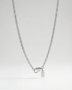 Bruce & Co Zodiac Sign Pendant, 7 mm, Silver-Tone Stainless Steel