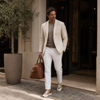 Aerivo Cognac sneakers — luxury hotel styling