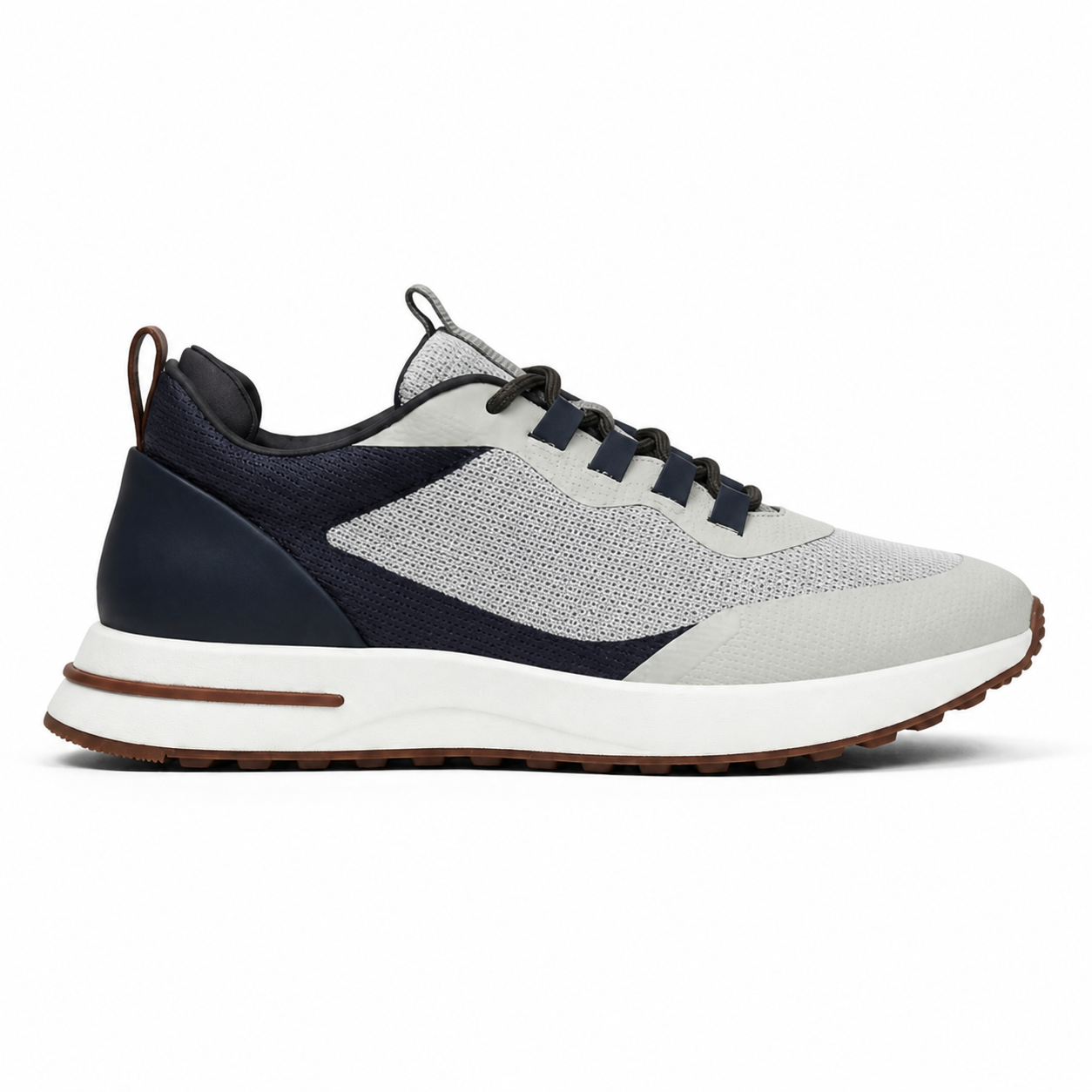 Aerivo Mist Grey men's sneakers — side profile