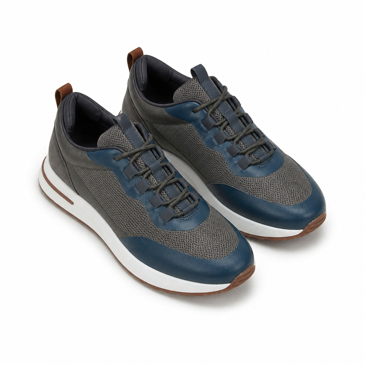 Aerivo Navy men's sneakers — top view