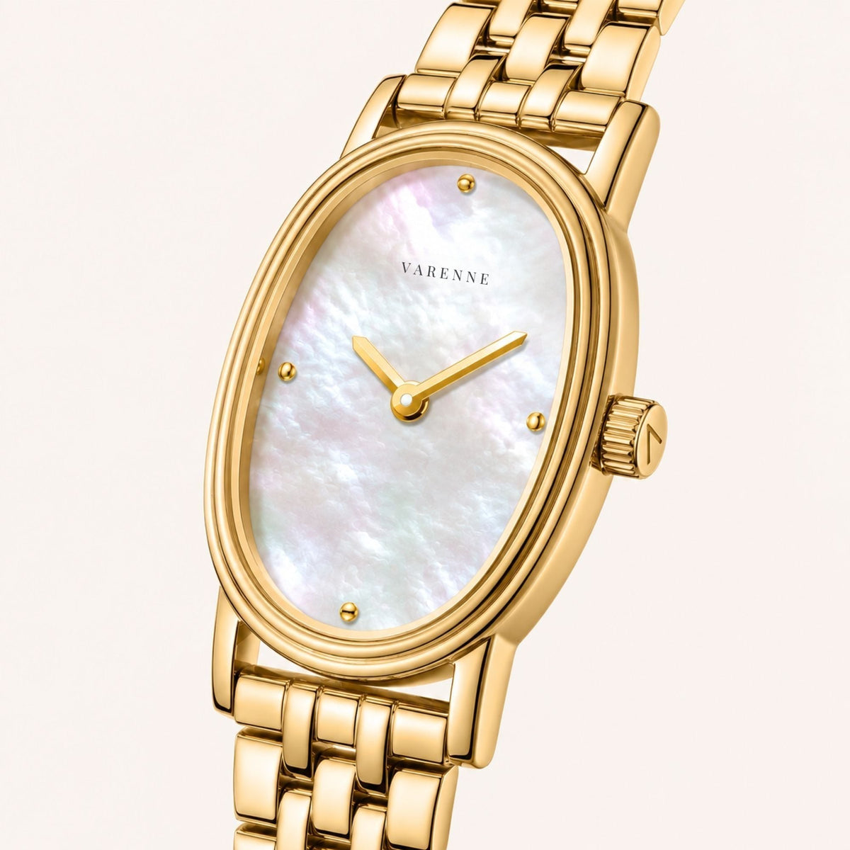 Bruce & Co Aurea – Oval Mother-of-Pearl Quartz Watch