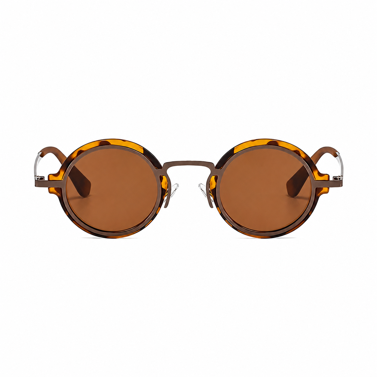 ANTWERP round polarized sunglasses gallery-06 on pure white