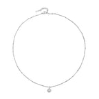 Bruce & Co Round CZ Birthstone Necklace, 9 mm