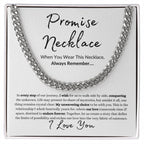 Bruce & Co Promise – Cuban Link Gift Necklace, 5 mm
