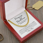 Bruce & Co Promise – Cuban Link Gift Necklace, 5 mm