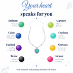 Bruce & Co Aura – Color-Changing Heart Necklace