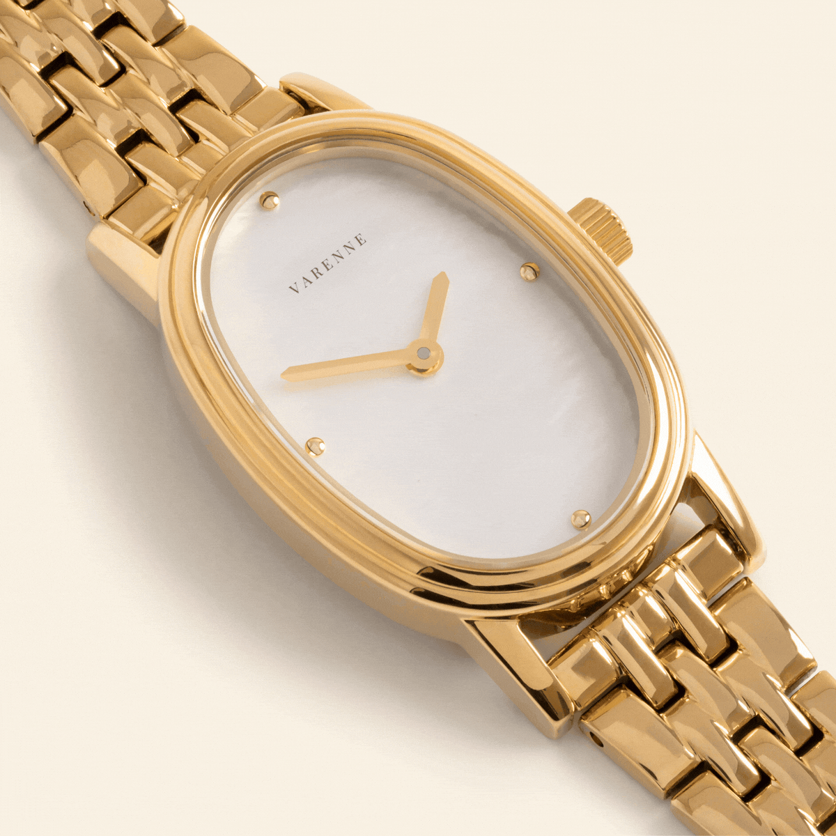 Bruce & Co Aurea – Oval Mother-of-Pearl Quartz Watch