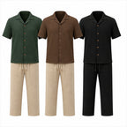 Avedane dark green coffee and black summer set colourways