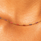 Bruce & Co Bahía – Multicolor Beaded Choker, 39 cm