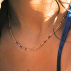 Bruce & Co Bahía – Multicolor Beaded Choker, 39 cm