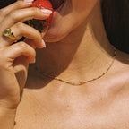 Bruce & Co Bahía – Multicolor Beaded Choker, 39 cm