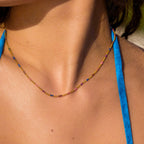 Bruce & Co Bahía – Multicolor Beaded Choker, 39 cm