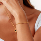 Bruce & Co Balance – Curb and Paperclip Chain Bracelet