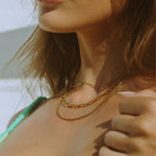 Bruce & Co Saona – Triple Layer Chain Necklace
