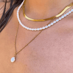 Bruce & Co Kauai – Herringbone Choker, 4 mm, 39–44 cm