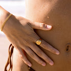Bruce & Co Calypso – Nautilus Spiral Signet Ring