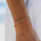 Bruce & Co Metal Bead Bracelet, 3 mm × 16 cm