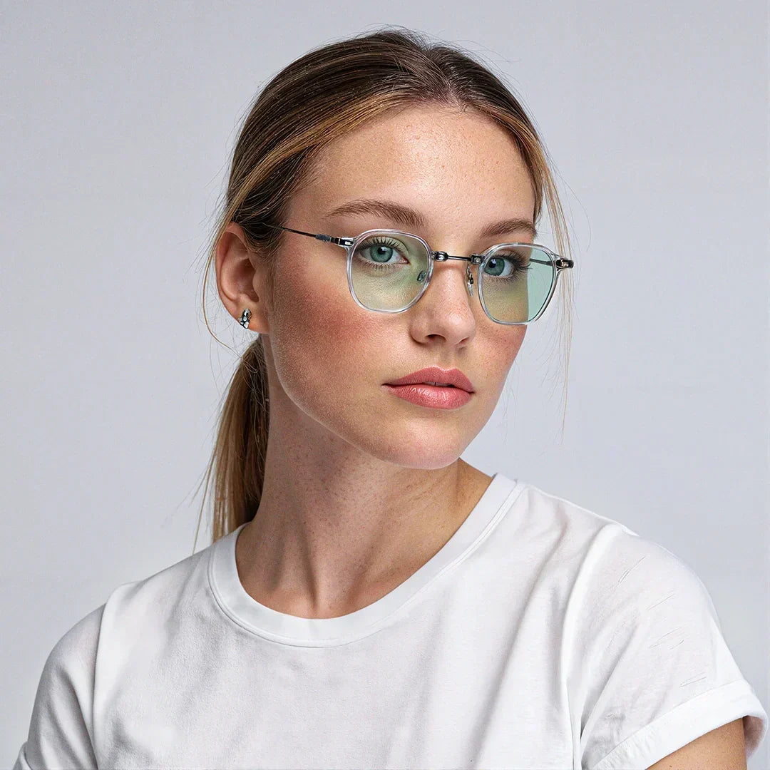 Polarized UV400 Square Metal Sunglasses – BERLIN